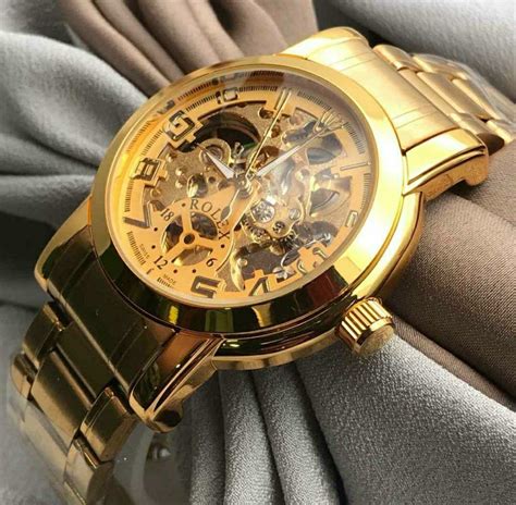 rolex 2.6 female golden mechanical watch|who buys rolex watches.